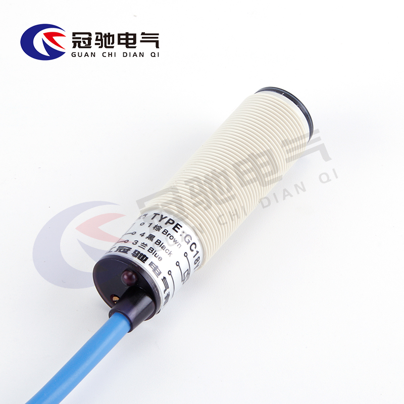 红外线感应GC18Y-DS30NK光电开关接近漫反射式传感器常开三线