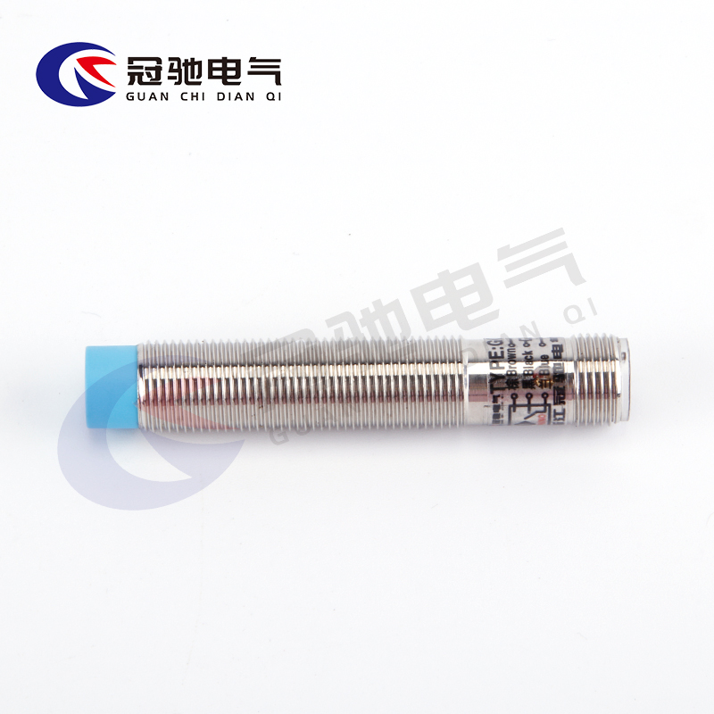 M12金属接近开关GC12Y-04NKH感应开关航空接头插拔式传感器常开
