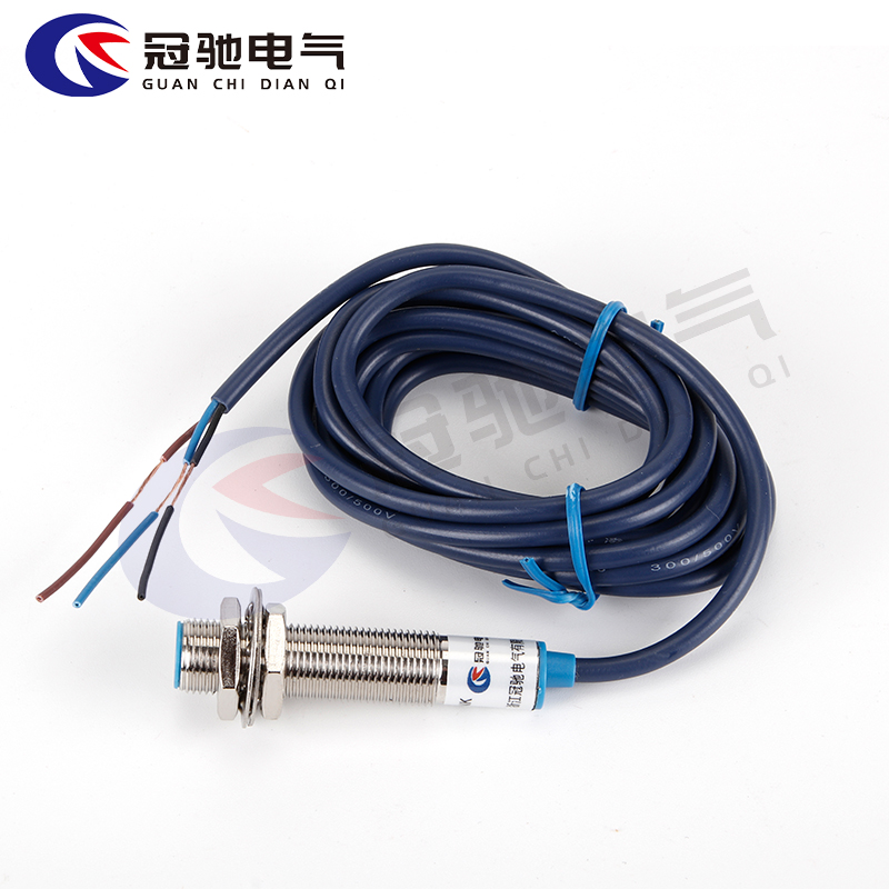 M12电感式接近感应开关GC18Y-z2 NK-S直流三线常开金属传感器